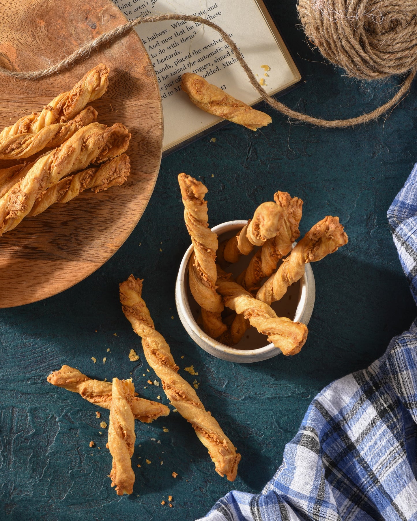 Cheese Straws Jar