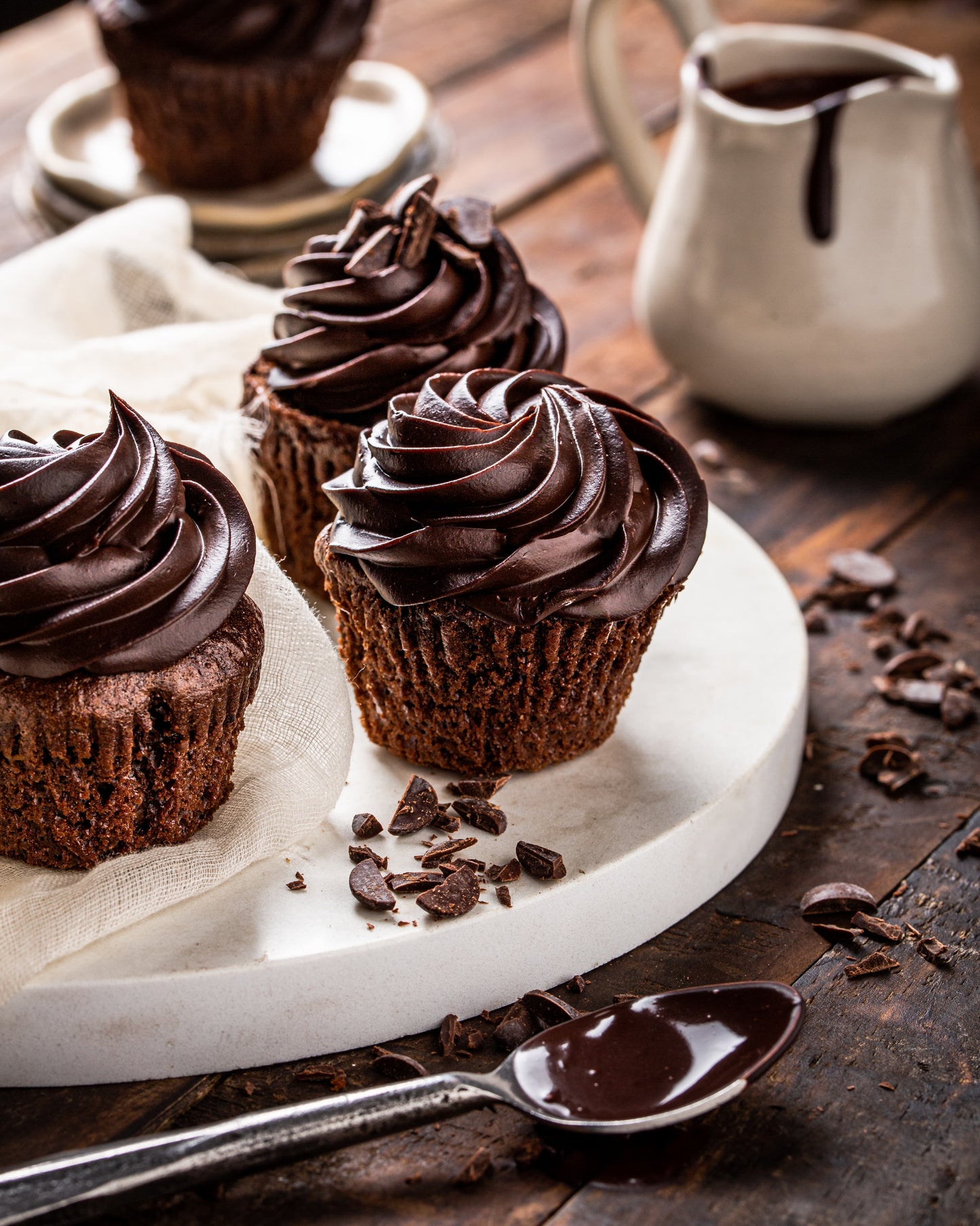 Eggless Chocolate Cup Cake