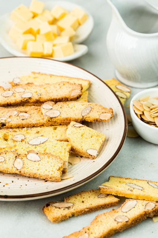 Almond Biscotti Jar