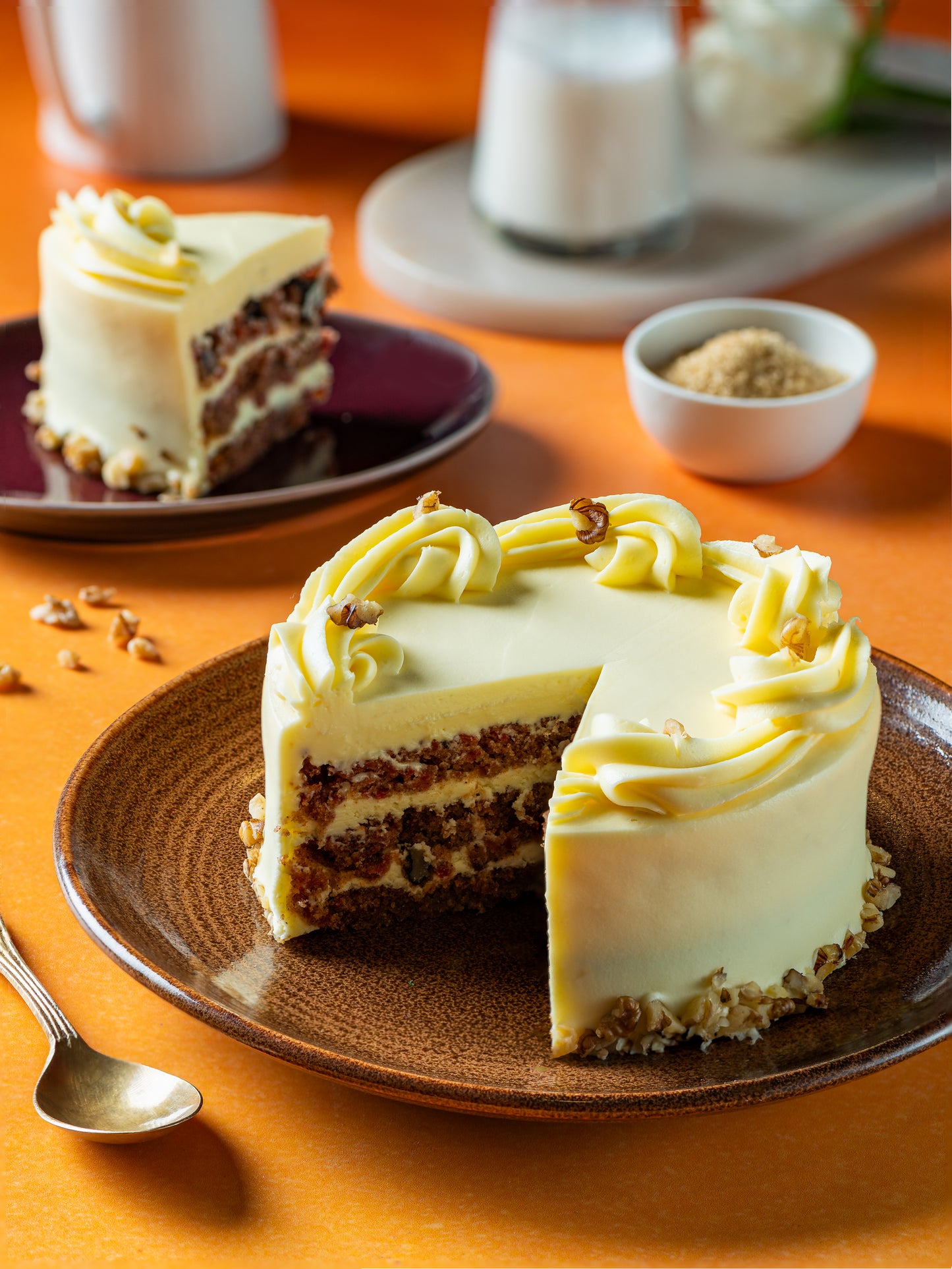 Carrot Cake Slice