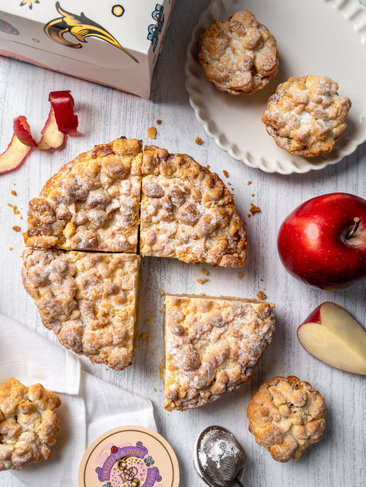 Apple Crumble Pie Slice