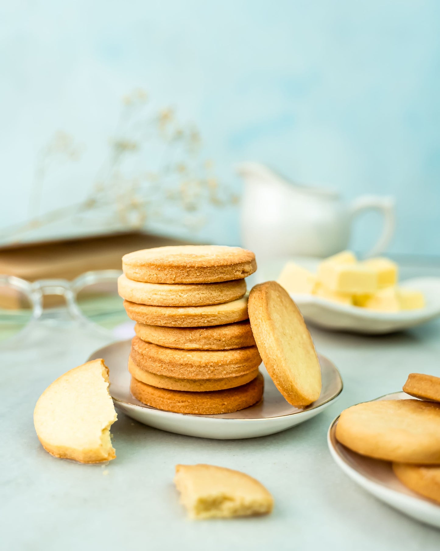 English Butter Cookie Jar