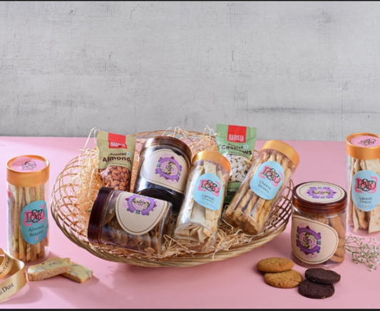 Delightful Rakhi Cookies & Gift  Hamper